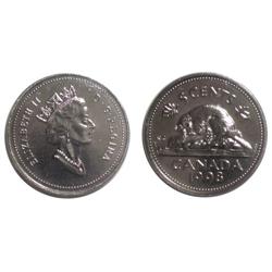 1998 Canada Five Cents-ICCS MS66