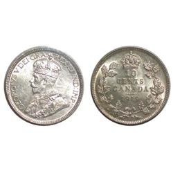 1919 Canada Ten Cents-ICCS MS60
