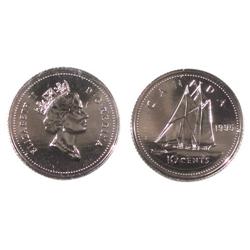 1995 Canada Ten Cents-ICCS MS66