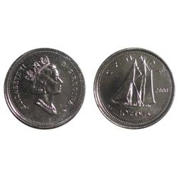 2000W Canada Ten Cents-ICCS MS65