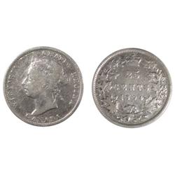 1894 Canada Twenty-Five Cents-ICCS VG10