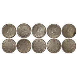 1913-33 Canada Twenty-Five Cents - F/VF