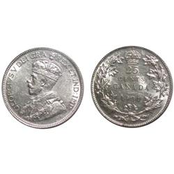 1931 Canada Twenty-Five Cents-ICCS EF40