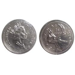 1998W Canada Twenty-Five Cents-ICCS MS67