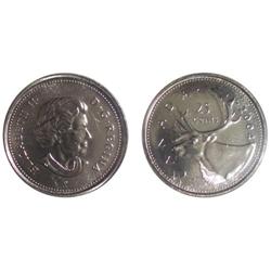 2004Moose Canada Twenty-Five Cents-ICCS MS66