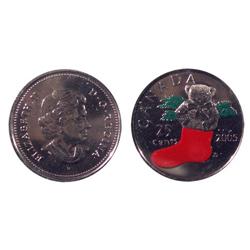 2005P Canada Twenty-Five Cents-ICCS MS66