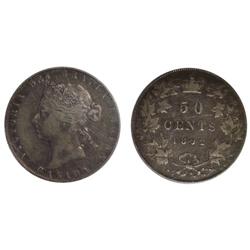 1892 Canada Fifty Cents-ICCS F15