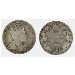 1905 Canada Fifty Cents-ICCS VG8