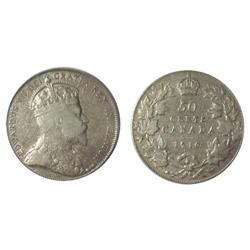 1910VL Canada Fifty Cents-ICCS F15