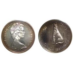 1967 Canada Fifty Cents-ICCS SP67