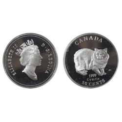 1999 Canada Fifty Cents-ICCS PF68UHC