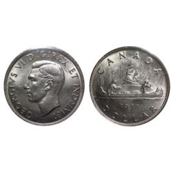1938 Canada One Dollar-ICCS MS64