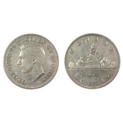 1945 Canada One Dollar-ICCS VF20