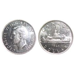 1946 Canada One Dollar-ICCS MS60