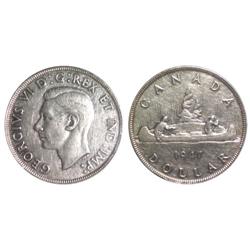 1947Ptd. Canada One Dollar-EF40