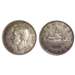 1947Ptd. Canada One Dollar-EF40