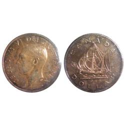 1949 Canada One Dollar-ICCS PL64