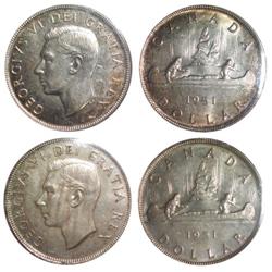 1951 Canada One Dollar-ICCS MS62