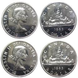 1963 Canada One Dollars-ACGPL66