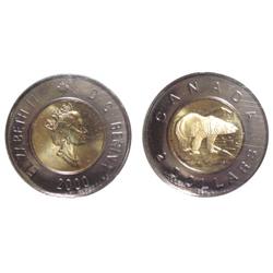 2000W Canada Two Dollars-ICCS MS66