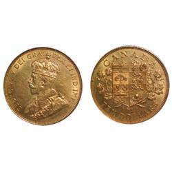 1912 Canada Ten Dollars - PCGS AU55
