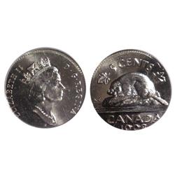 1998 Canada 5 Cent Mint Error-PCGS MS63