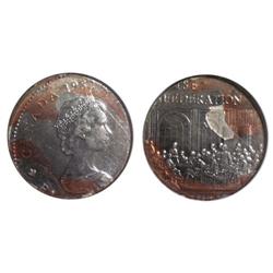 1982 Constitution $1Error-NGC AU58