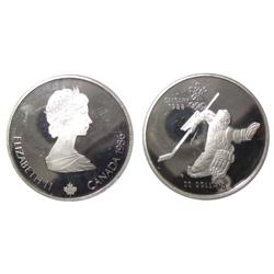 1986 Calgary Oly Hockey $20PE-PCGSPR64DCam