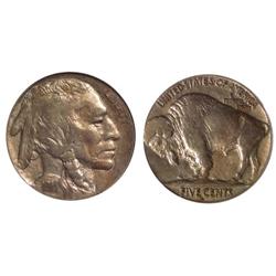 1914-D USA 5 Cent-PCGSF15