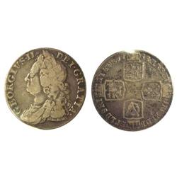 1758 Great Britain Shilling-Fine
