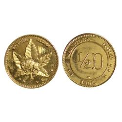 1898 Manitoba Gold $1/2