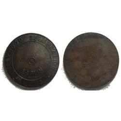 1912 Berlin Ontario Cityhood Bronze Medal