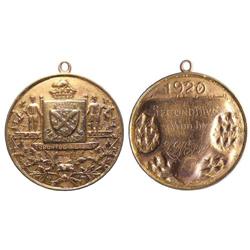 1920 Toronto Soccer Gold Medal