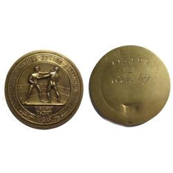 1920-32 Quebec Boxing Gold Medal