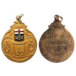 1924 Ontario Amateur Lacross Gold Medal