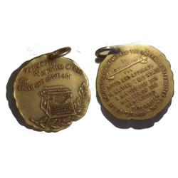 1930-40 Underwood Typewriter Gold Medal
