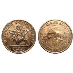 1964 Waterloo Coin Club Gold Medal
