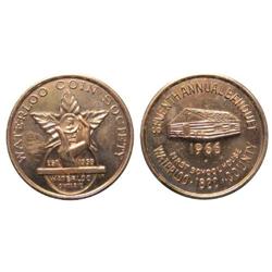 1966 Waterloo Coin Club Gold Medal