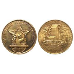 1970 Waterloo Coin Club Gold Medal