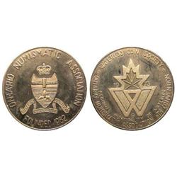 1973 O.N.A. Waterloo C.S. Gold Medal