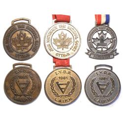 1981 Canada/Ottawa National Disabled Medals