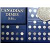 Image 1 : 1882H-1968 Canada Ten Cents Set