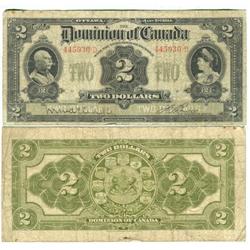 1914 Dominion of Canada $2 - VG