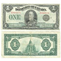 1923 Dominion of Canada $1-Fine+