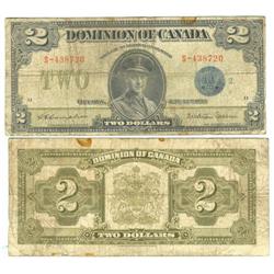 1923 Dominion of Canada $2 - VG