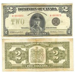1923 Dominion of Canada $2-VF