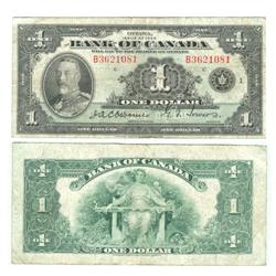 1935 Bank of Canada $1-Fine