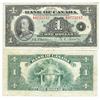 Image 1 : 1935 Bank of Canada $1-VF+
