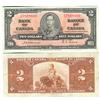 Image 1 : 1937 Bank of Canada $2-Fine+