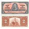 Image 1 : 1937 Bank of Canada $2-AU